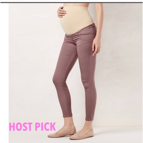 LC Lauren Conrad Pants - NWT LC Lauren Conrad Full-Belly Panel Jeggings Size 16 Maternity